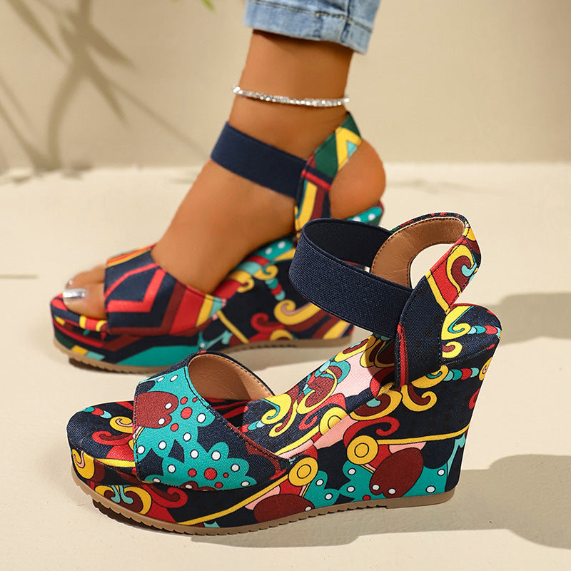 Chaussures de plate-forme pour femmes plus grandes arrivées d'été