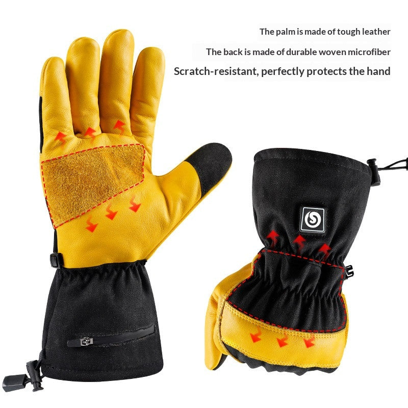 Gants de travail épais résistant à l'usure pour la protection contre le froid et la chaleur