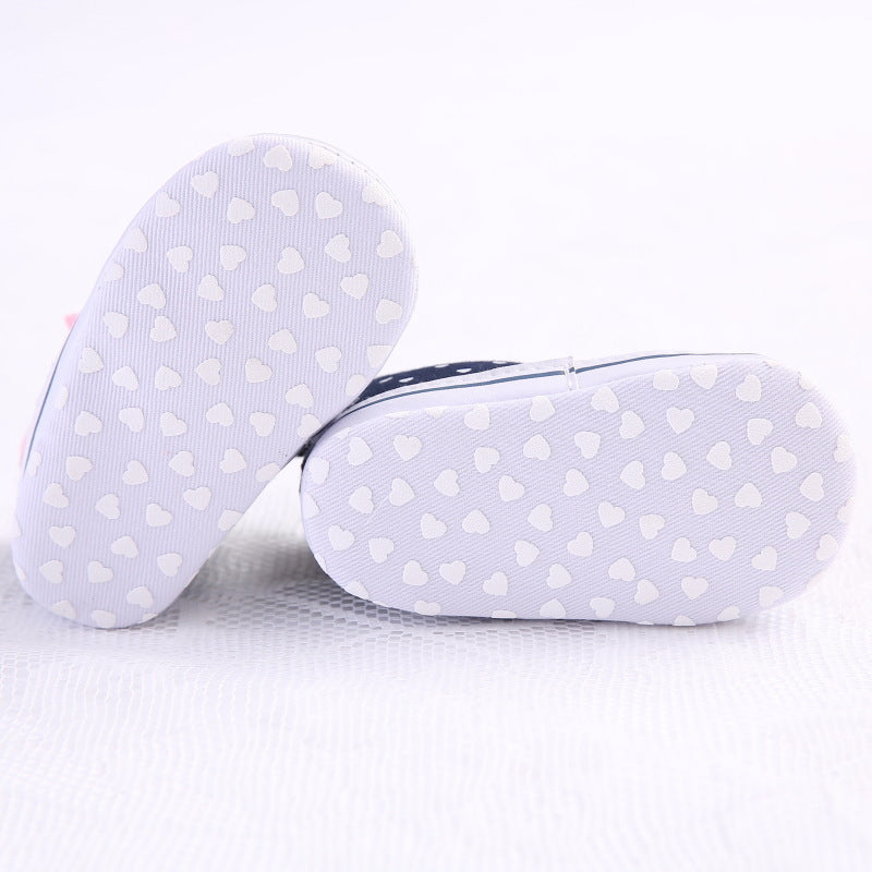 Chaussures de petite fille haut-top Soft-soled