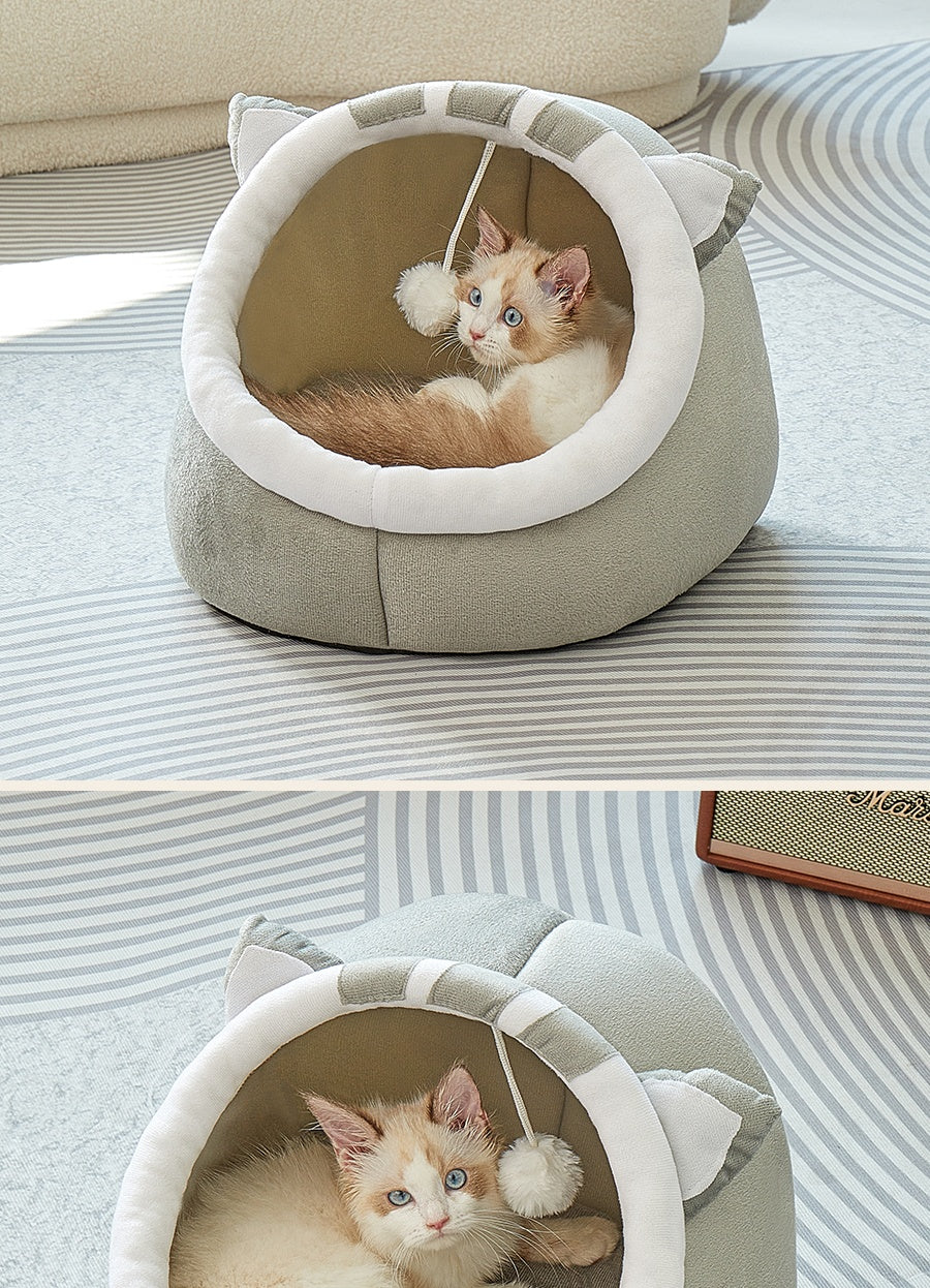 Lit de chat pudding