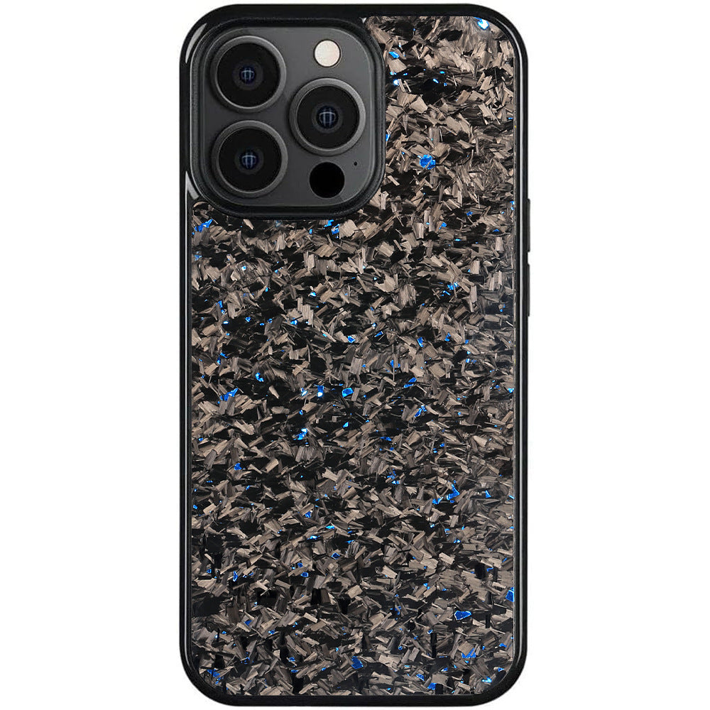 Coque de téléphone en fibre de carbone forgée résistant à la chute