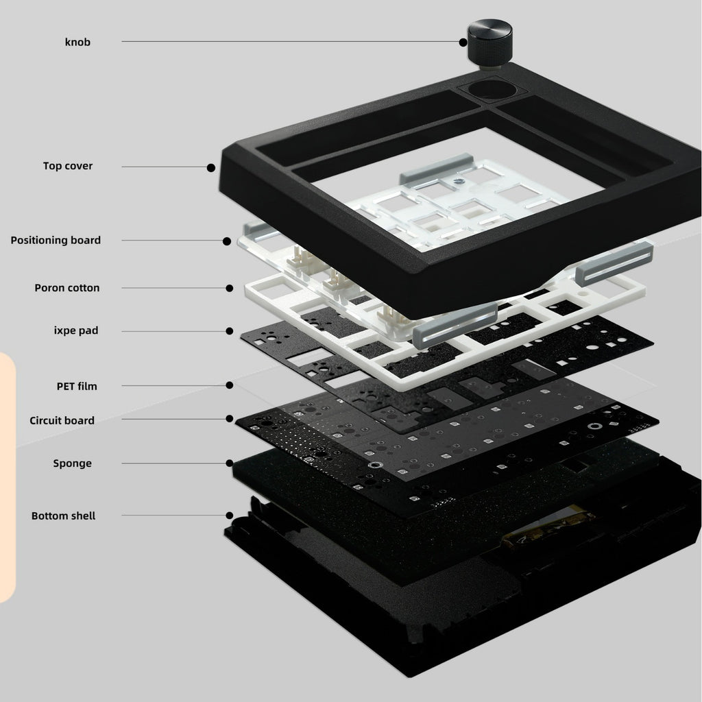 Three-mode Wireless Bluetooth Numeric Keypad