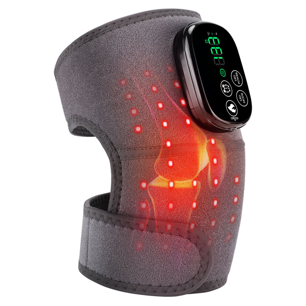 Comprimer Rouge lumière genou Brace thérapie charger épaule elbow universelle