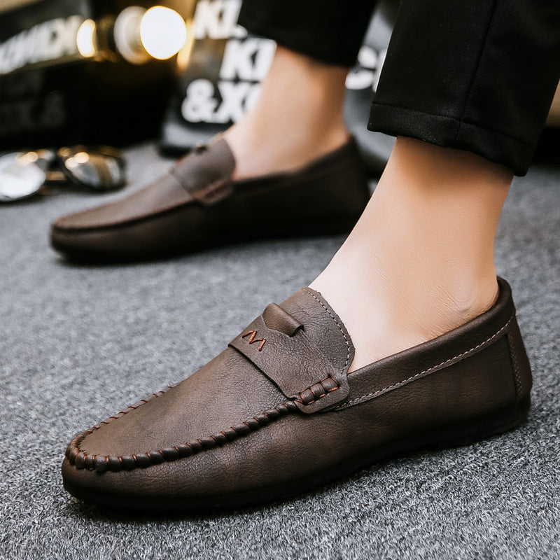 Casual Summer Breathable Slip Sur Souple Soled Hommes Chaussures