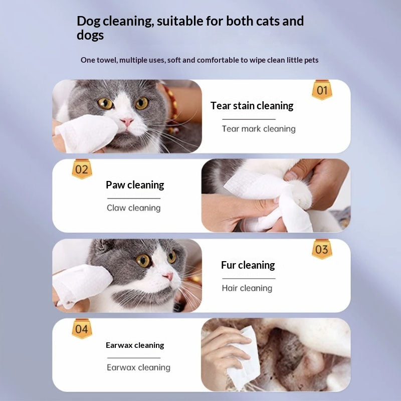 Wipes pour animaux de compagnie extra grande taille