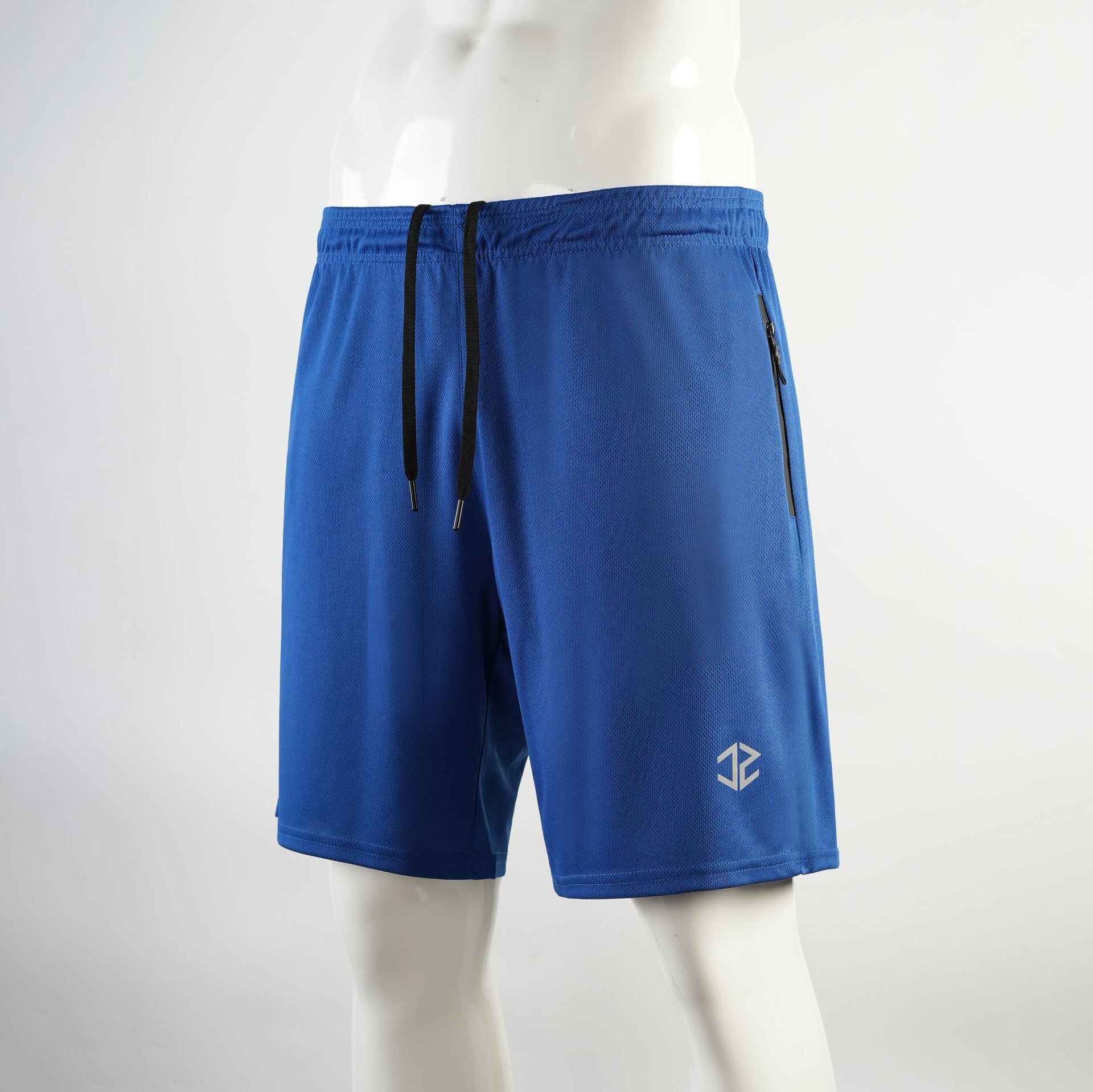 Short homme Mode Casual Séchage rapide Entraînement extérieur Poche à fermeture éclair à cinq points