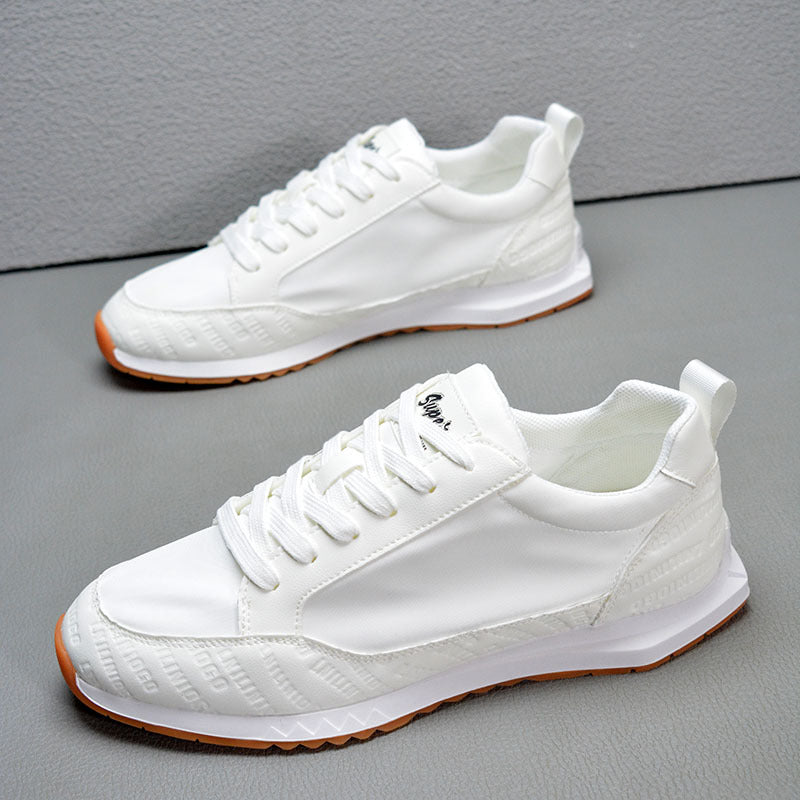 Breathable Ice-silk Fabric Argan Oil Men's Shoes