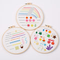 Broderie Kit d'emballage de matériel débutant