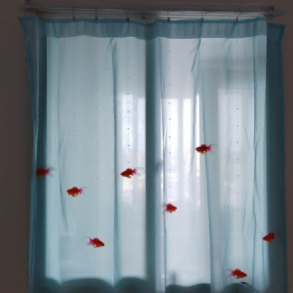 Rideau du poisson rouge
