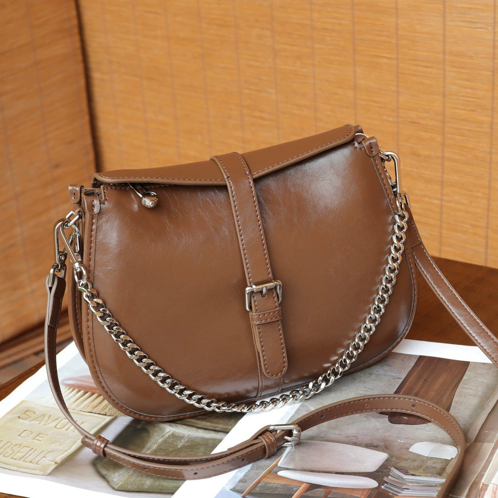 Sac en cuir véritable de la couche supérieure