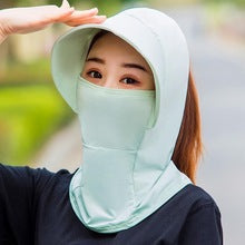 Masque de protection solaire pleine face Blocking UV Respirant Visage unique pour vélo