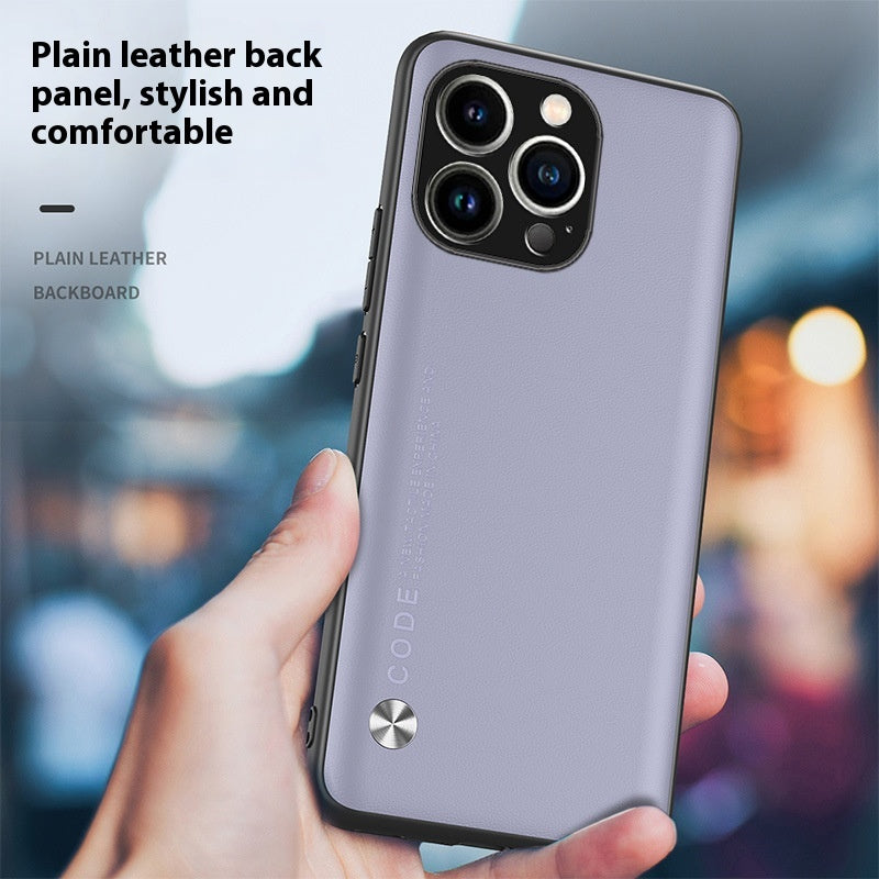 Couverture de protection en cuir clair
