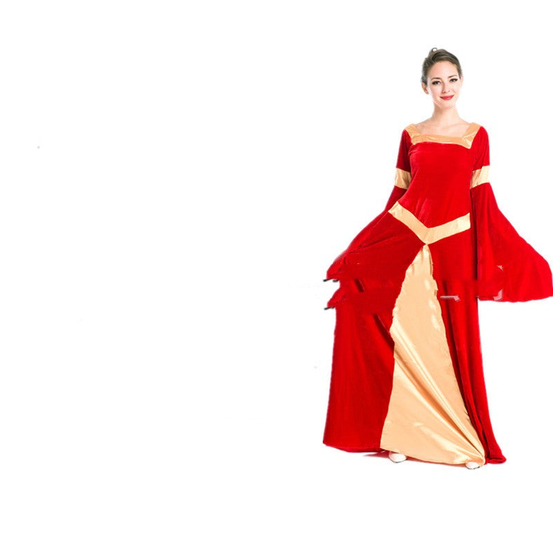 Halloween COS Ball Robe Reine Robe du soir