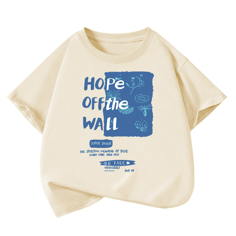 T-shirt en coton à manches courtes pour garçons