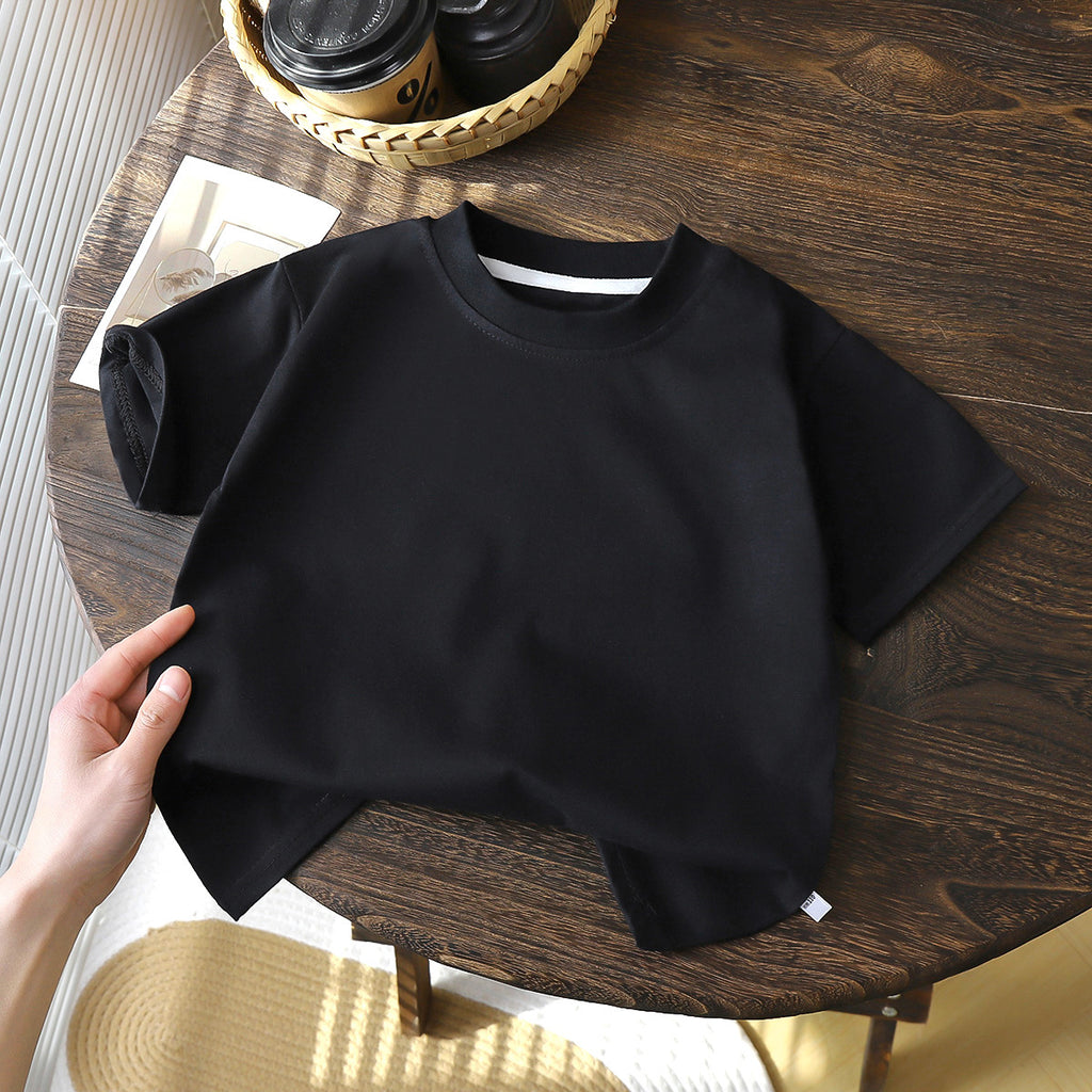 T-shirt en coton à manches courtes pour enfants