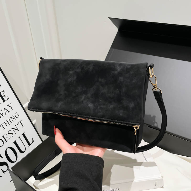 Sac à bandoulière en cuir PU en enveloppe minimaliste