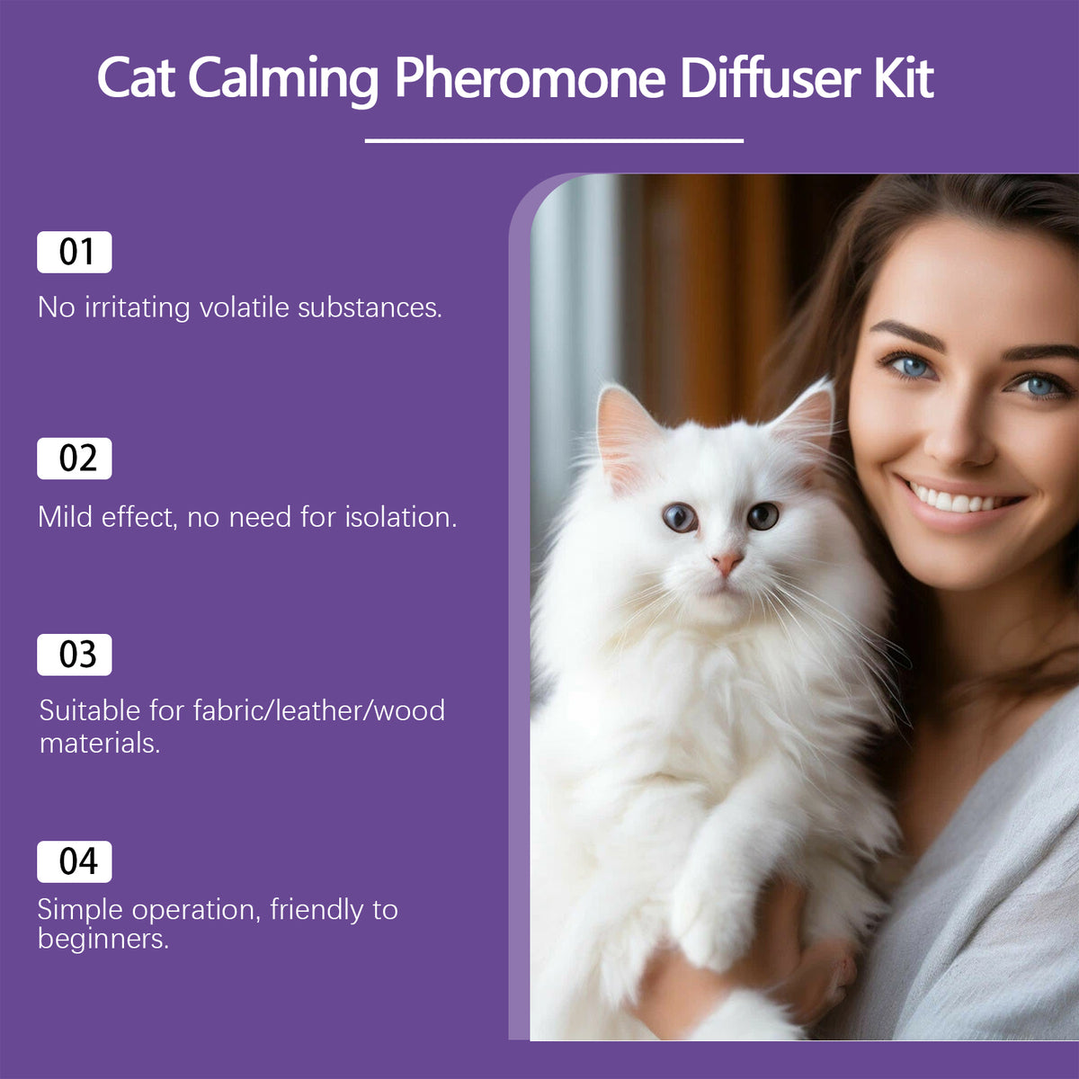 Vaporisateur de chat calmant
