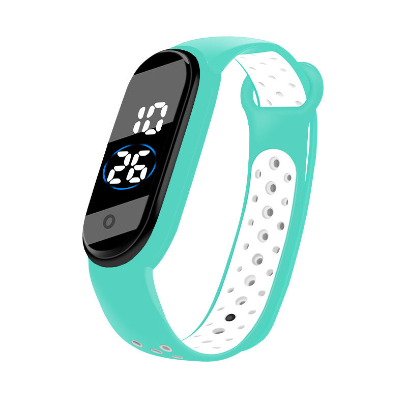 Waterproof Student bracelet de sport bicolore