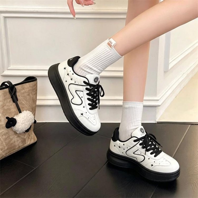 Vintage Star Blanc Sneakers pour les femmes