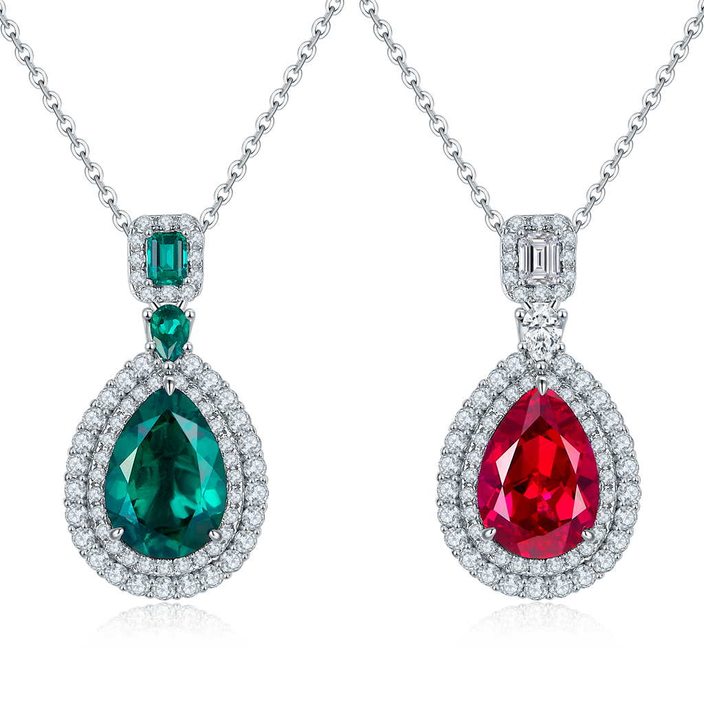 S925 Collier en labo-grogneux en argent sterling