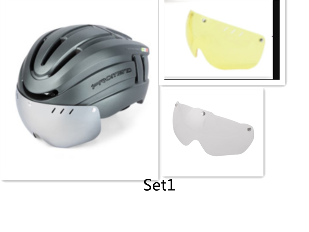 Casque de vélo de montagne et moulage intégré casque avec avertissement LED Iight Mountain Riding Eq
