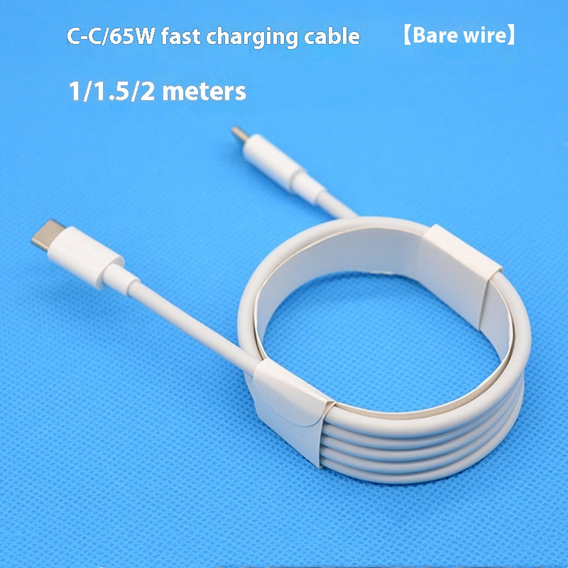 Câble de données Typec à double tête 5W ligne de charge rapide