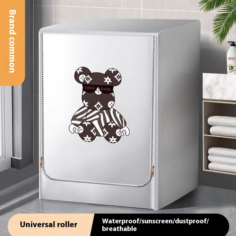 Rouleau Laver la machine Couverture imperméable Couverture solaire Couverture de poussière Protection UV