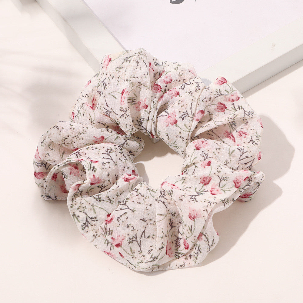 Grand Accessoire de cheveux de cercle intestinal satiné