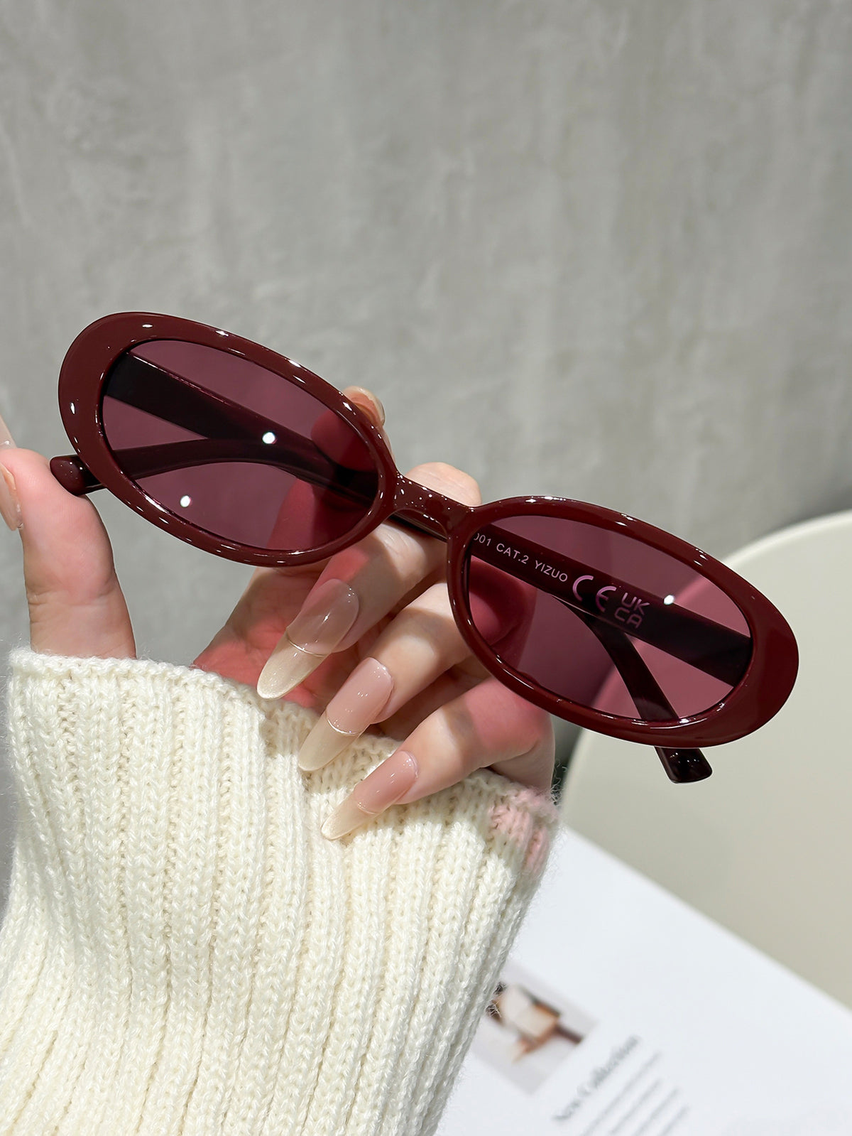 Influenceur style Spicy-girl Retro Street Glasses