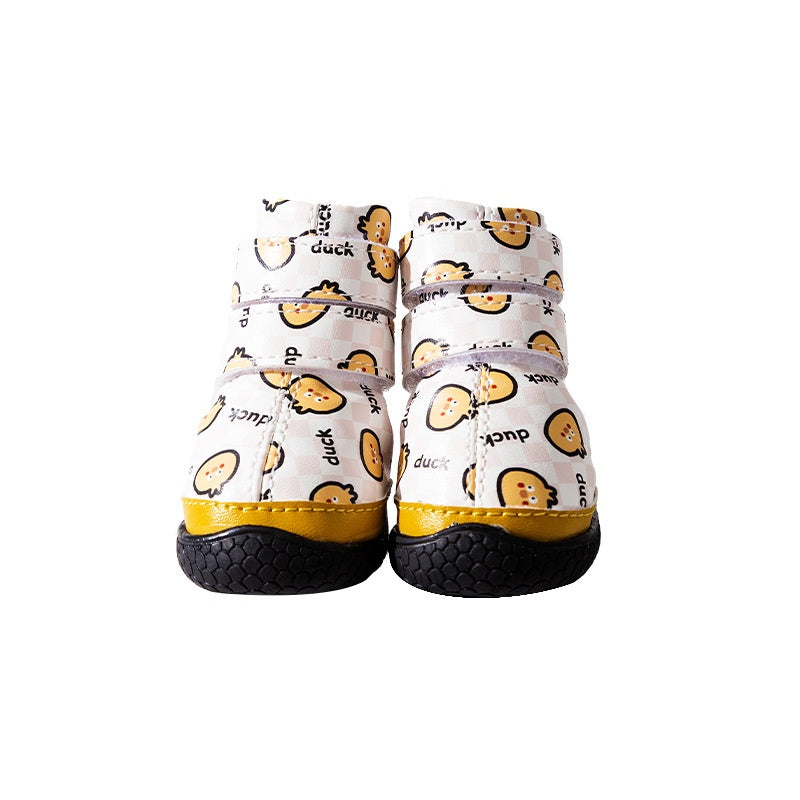 Chaussures en coton d'animaux de compagnie résistant à l'usure
