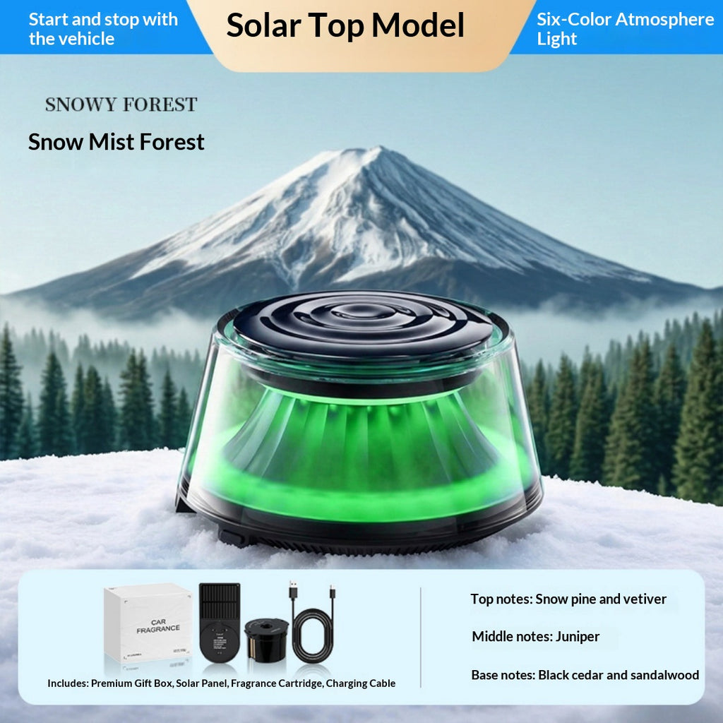 Vaporisateur automatique d'aromathérapie sur voiture de montagne
