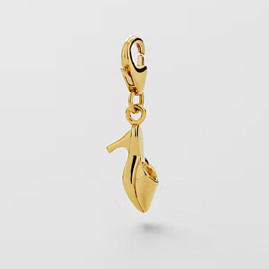Accessoire pendentif géométrique en acier inoxydable