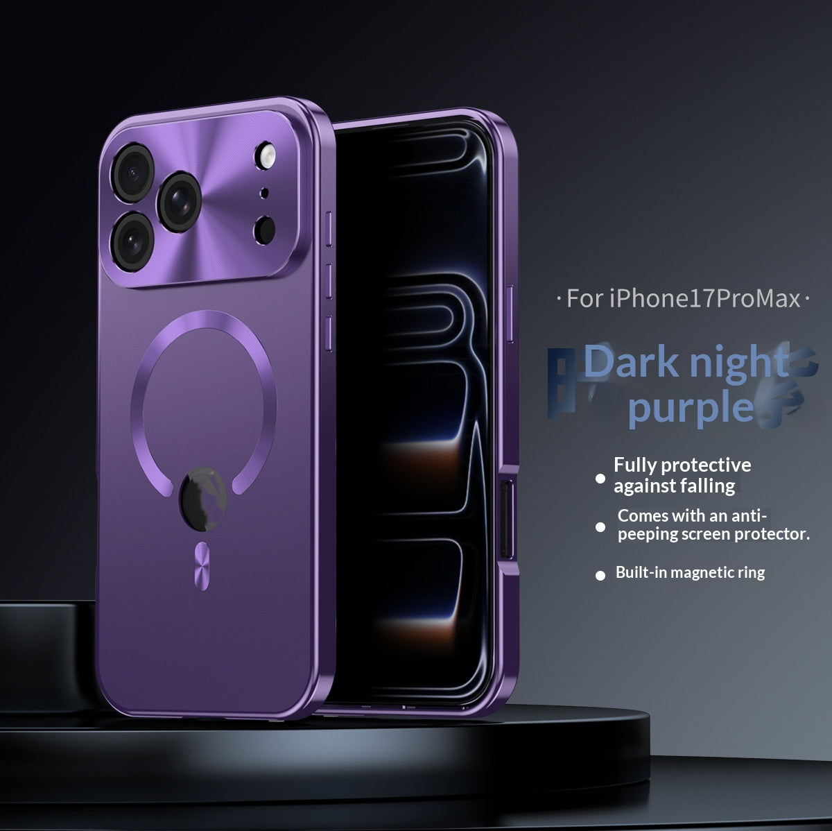 Convient pour 17 Pro cas de téléphone Max