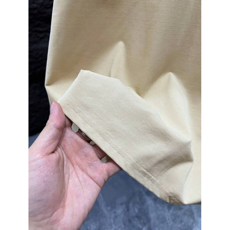 Chemise à manches courtes à manches courtes imprimées à la mode