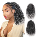 Perruque bouclée de sac à cheveux en mesh