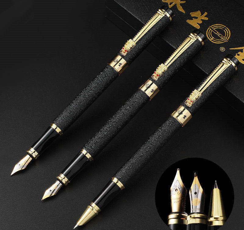 Robinet de fontaine Immortal stylo signature stylo bureau étudiant métal Iridium Nib