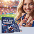 Coupe du monde de stylo Art de ongles