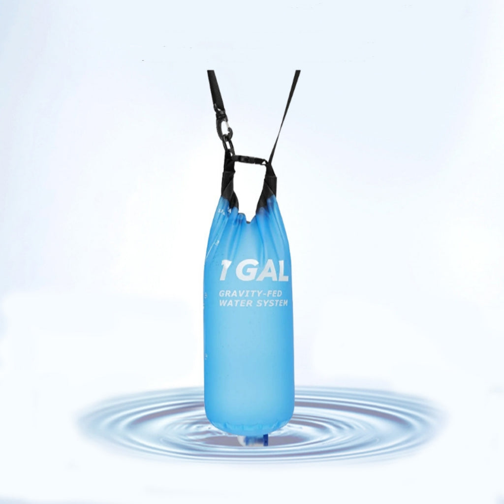 Sac filtre à eau gravitationnelle 6L Stockage d'eau de camping