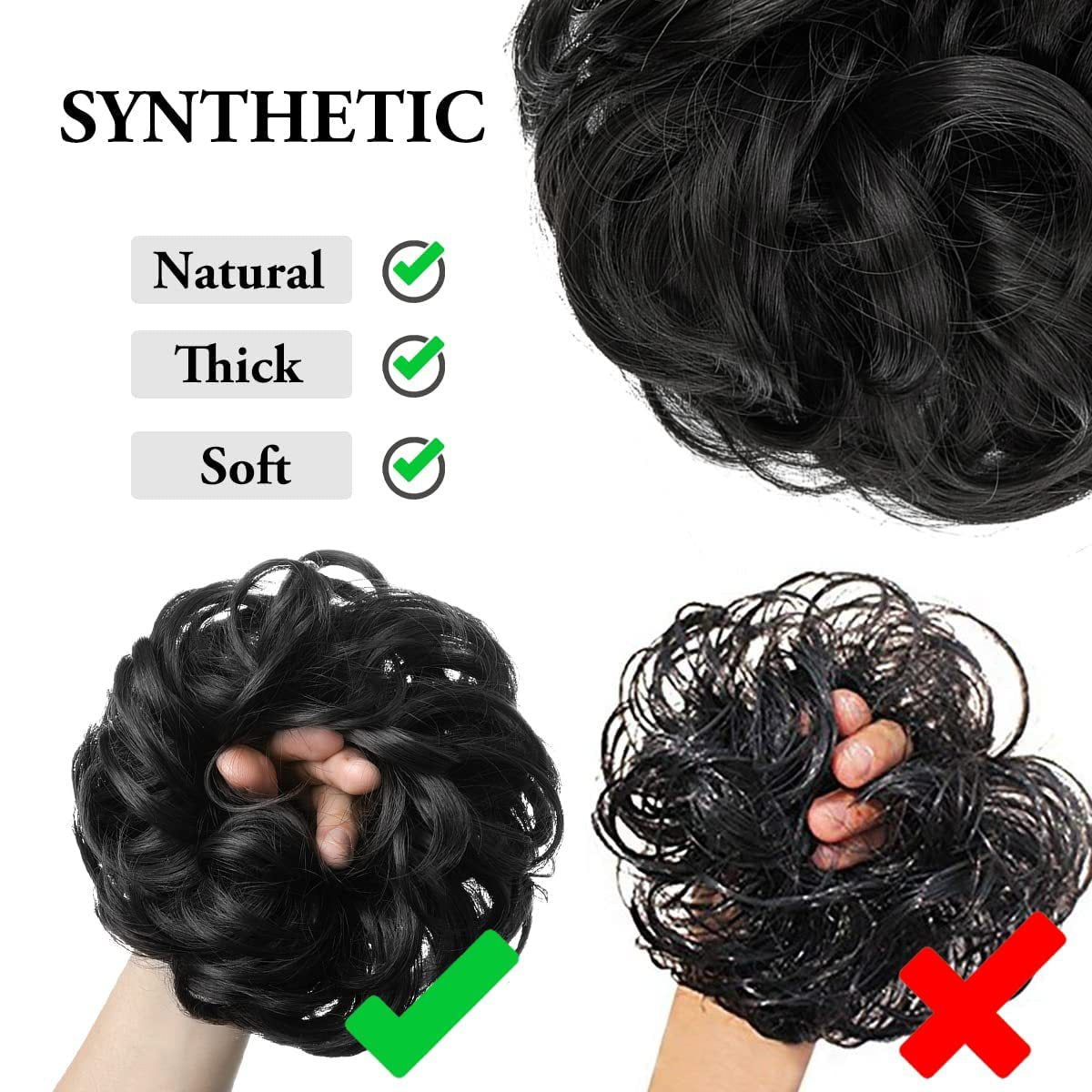 Haute température Cheveux de soie Tie femmes Bun élastique bande de cheveux