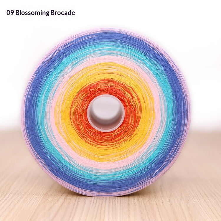1500-gram GradientTwist-free Cake Fil Ball pour tricoter à la main et crochet Blankets