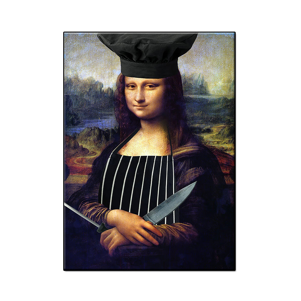 Affiche de toile d'art modèle Mona Lisa