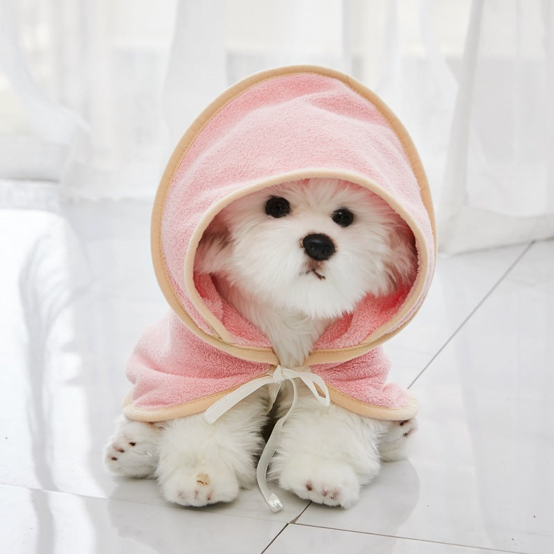 Peigne de bain à séchage rapide pour animaux de compagnie en microfibre