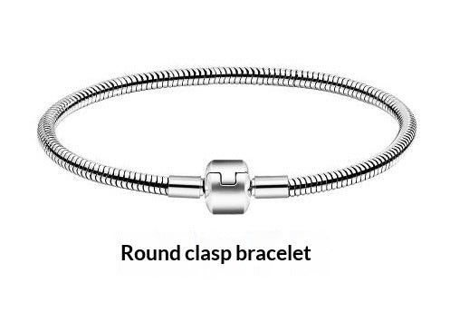 Bracelet multi brins Blush-pink de style européen et américain Couples Bracelet en cristal