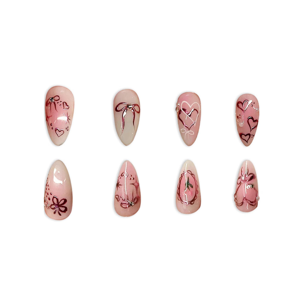Les femmes artisanales Casual Flower Nail Art