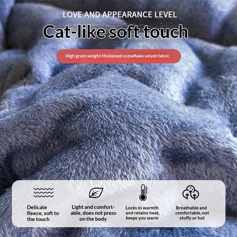 Coral Fleece Hiver Comforter