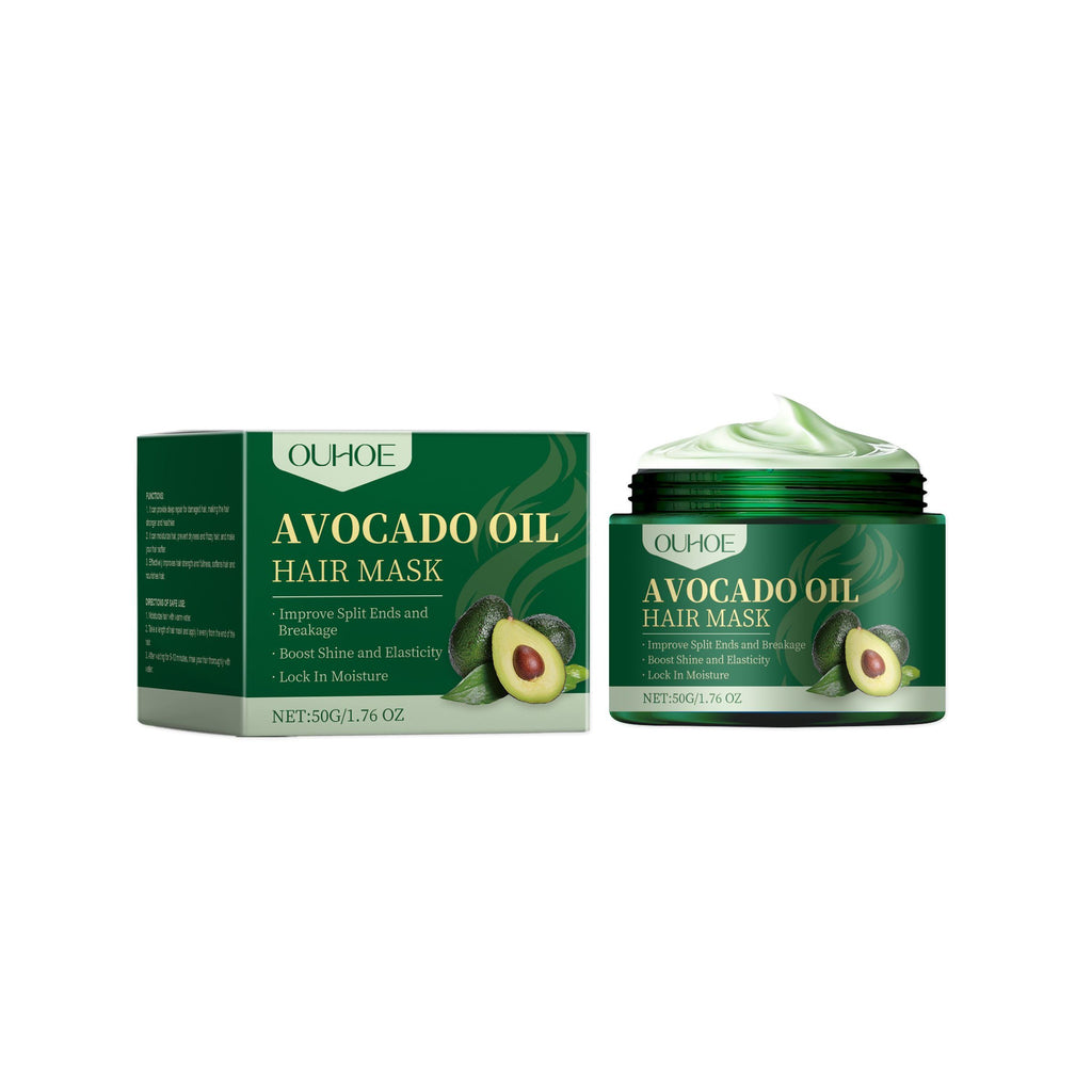 OUHOE Huile d'avocat Masque capillaire