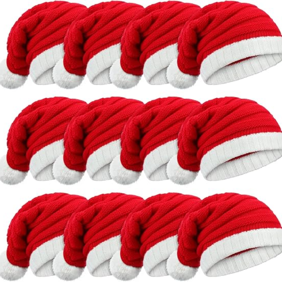 Chapeaux 12PCS pour elfe tricotés de Noël