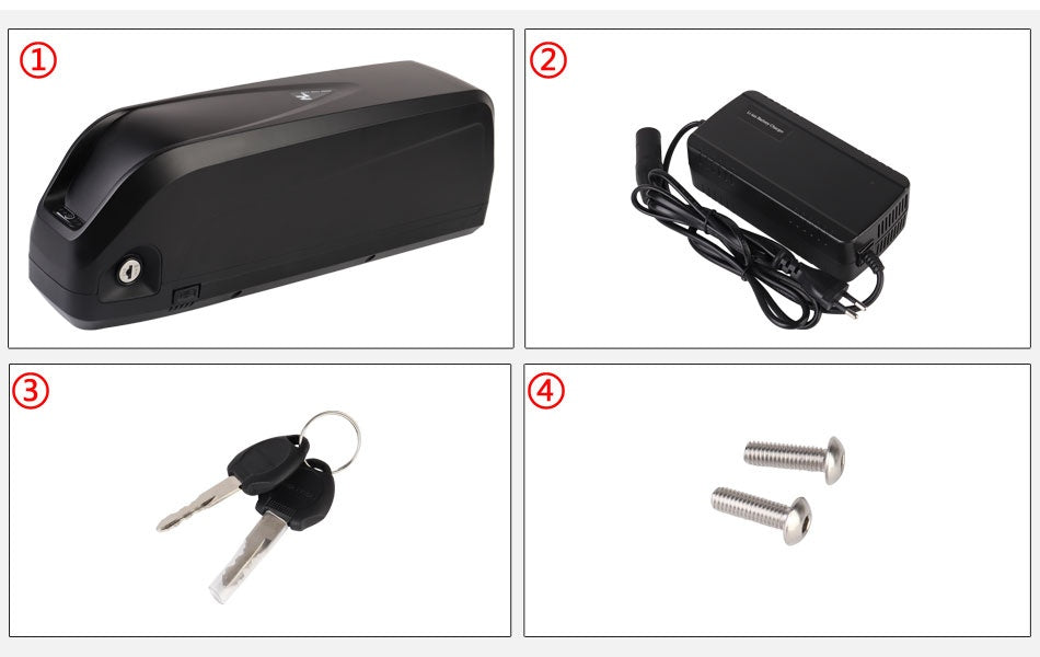 Batterie électrique Lithium de vélo