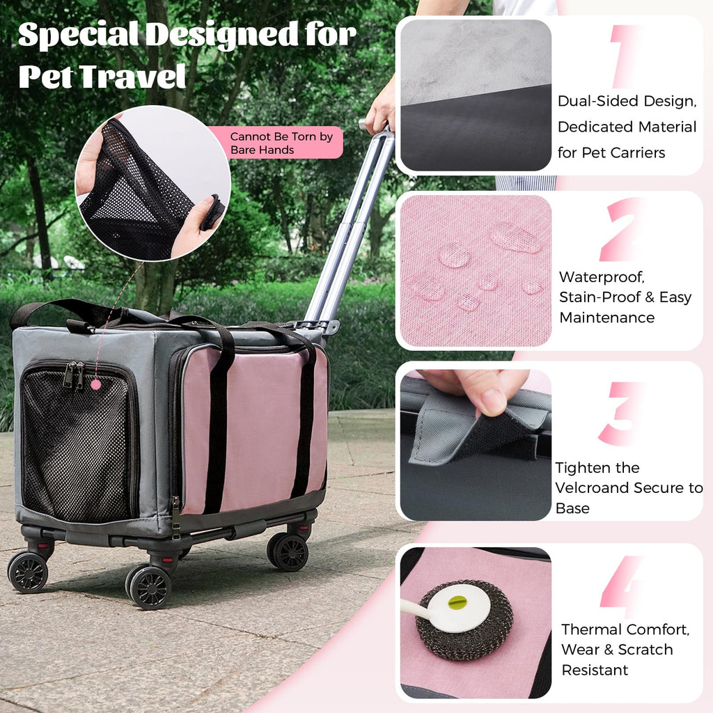 Porte-bébés extensibles à 3 roues