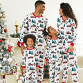 Ensemble de pajama de famille imprimé de Noël
